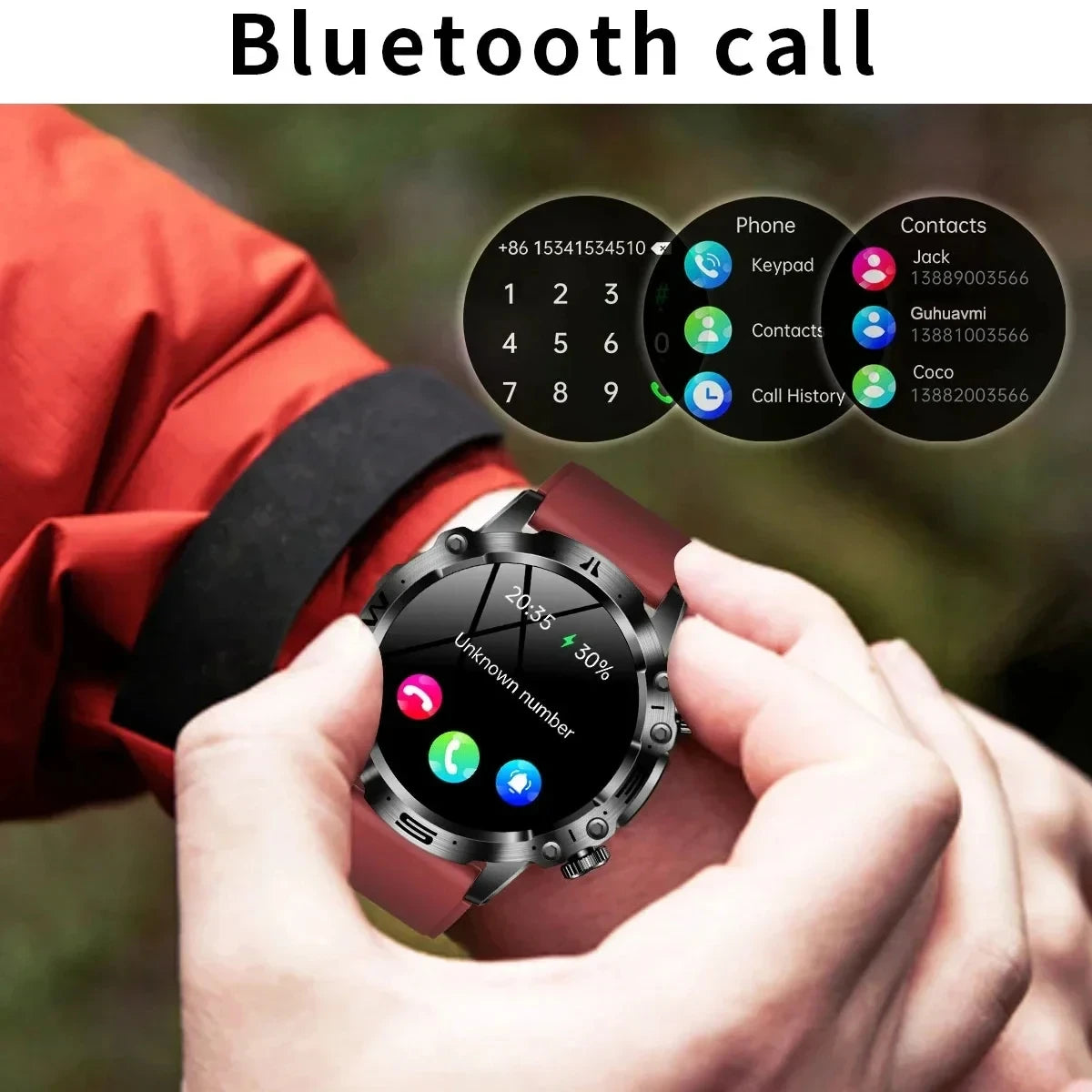 Montre intelligente pour hommes