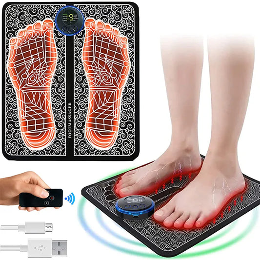 Tapis de massage EMS rechargeable.