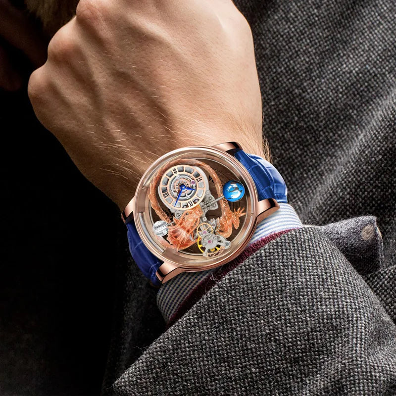 Montre solaire astronomique PINDU pour hommes