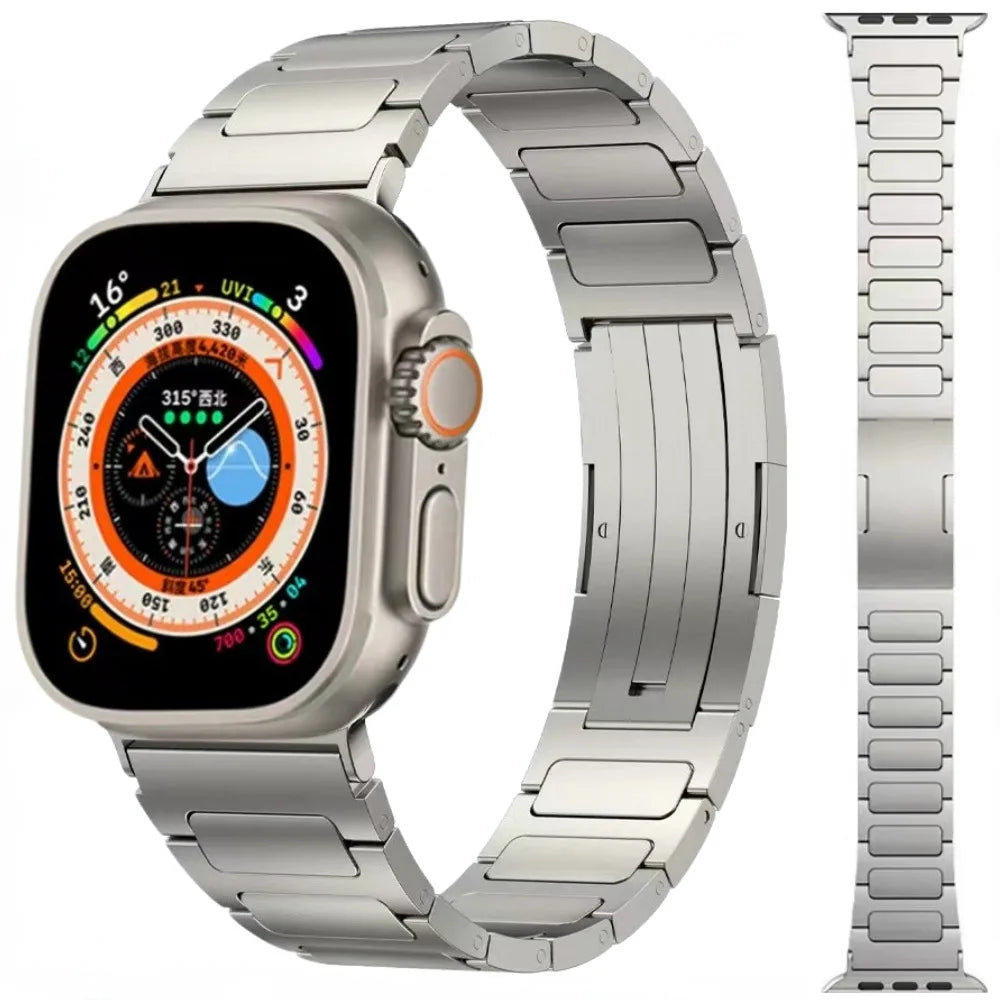 Bracelet de montres en titane
