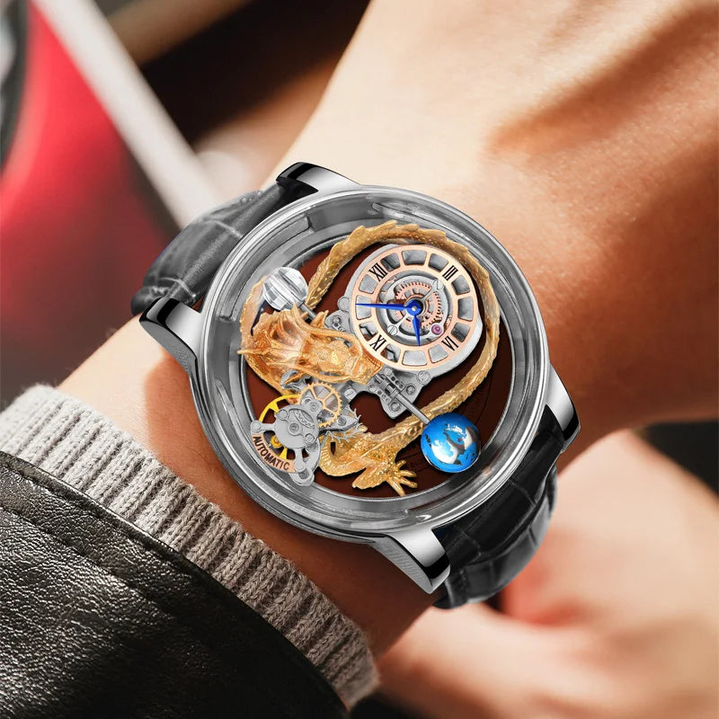 Montre solaire astronomique PINDU pour hommes