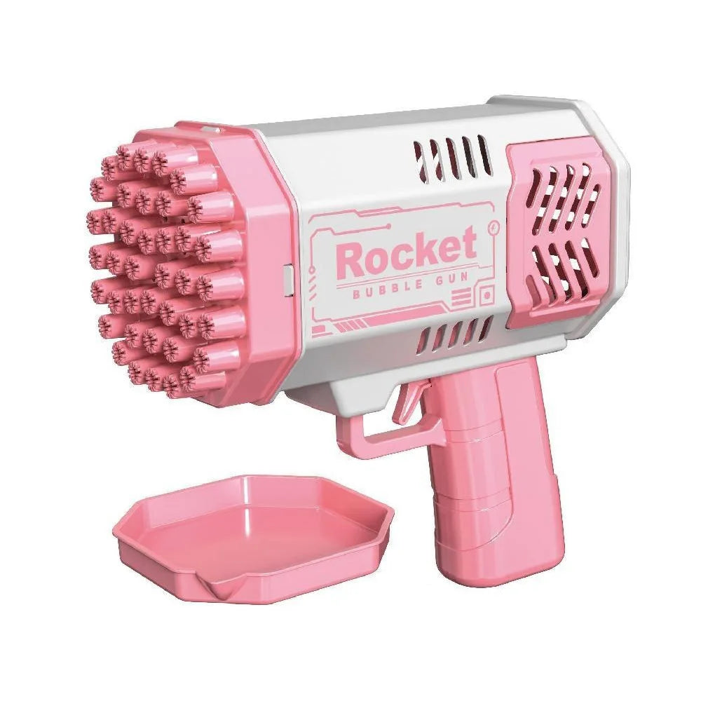 Pistolet à bulles automatique en forme de fusée