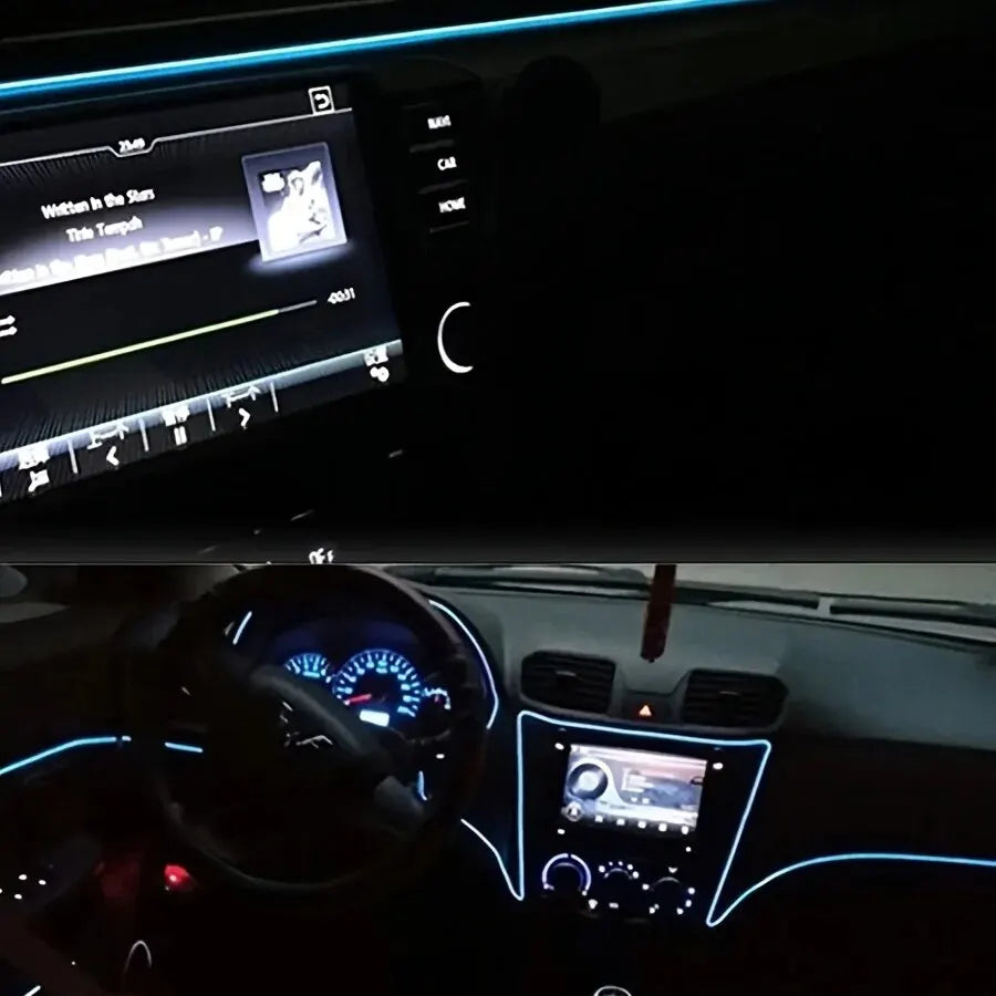 LED de décoration intérieure USB de 5M pour voiture
