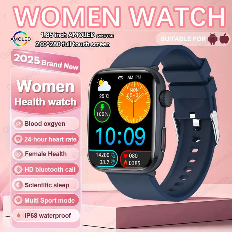Montre intelligente Xiaomi 2025, pour les femmes. Dotée d'une technologie AI avancée