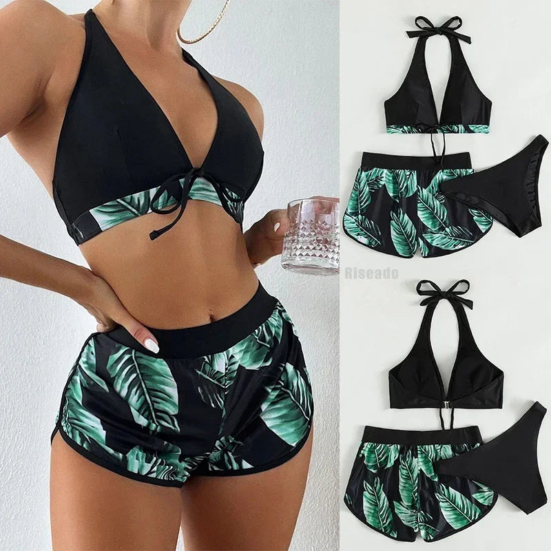 Maillot de bain trois pièces pour femme