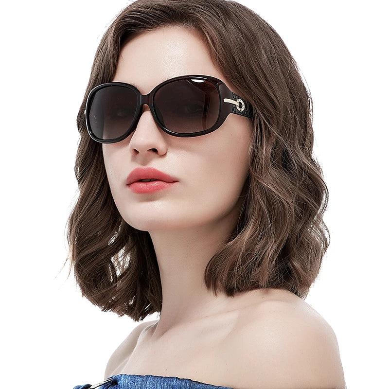 Lunettes de soleil polarisées pour femmes, modèle ZENOTTIC