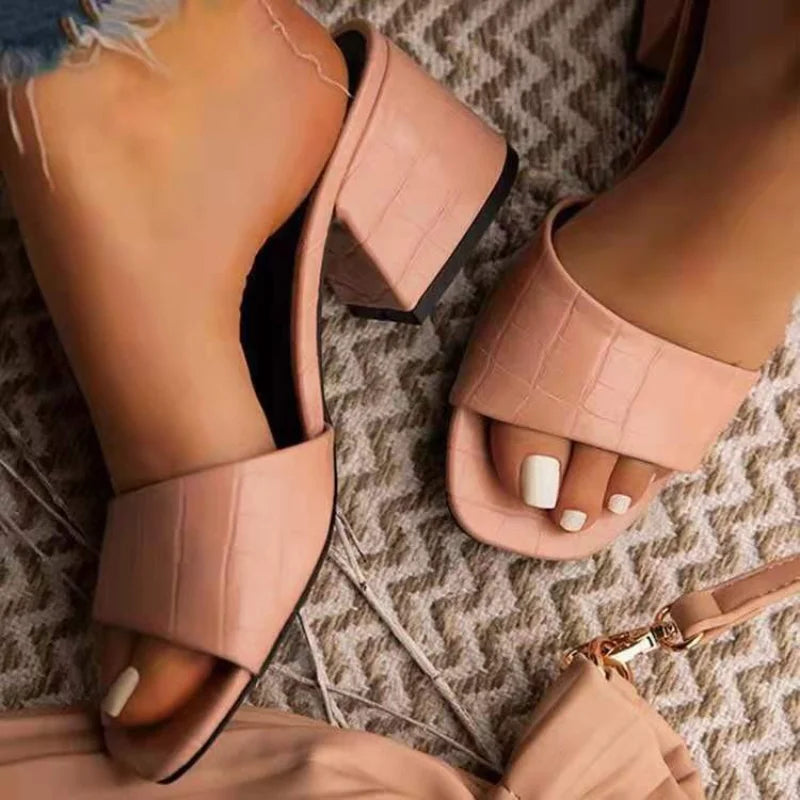 Sandales pour femmes à talons hauts