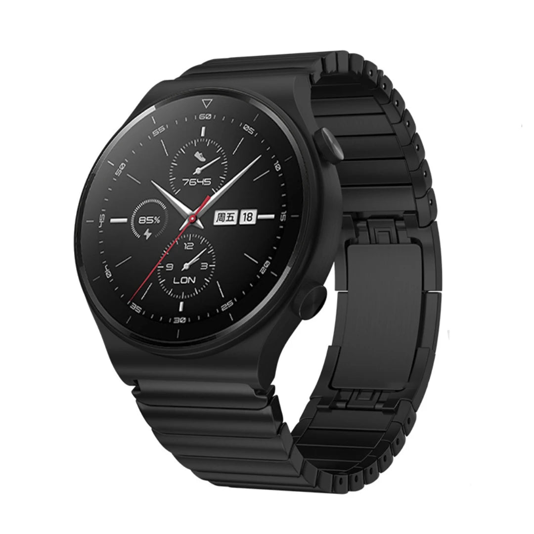 Bracelet de montre en acier inoxydable 22mm compatible avec les modèles Huawei