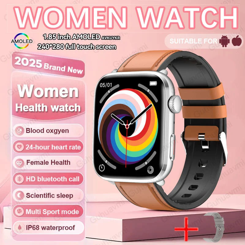 Montre intelligente Xiaomi 2025, pour les femmes. Dotée d'une technologie AI avancée
