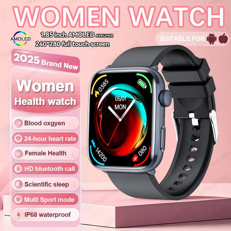 Montre intelligente Xiaomi 2025, pour les femmes. Dotée d'une technologie AI avancée
