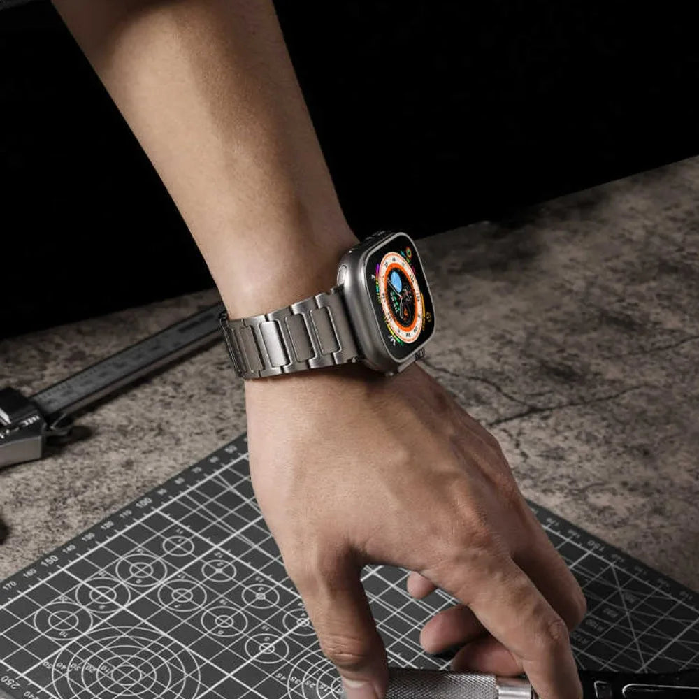 Bracelet de montres en titane