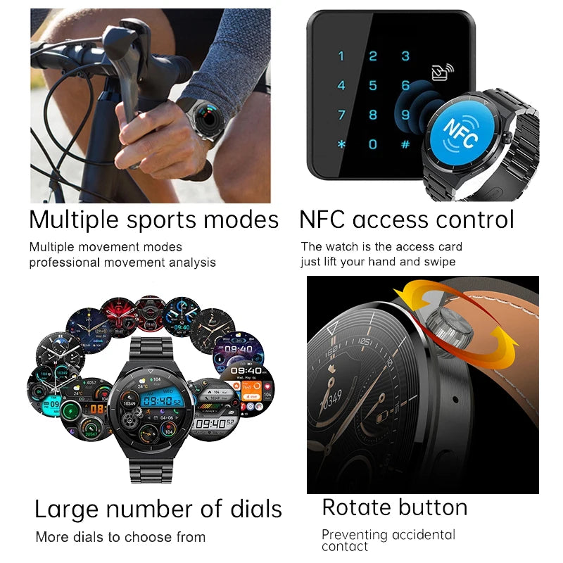 Montre Connectée Watch GT3 Pro pour Hommes