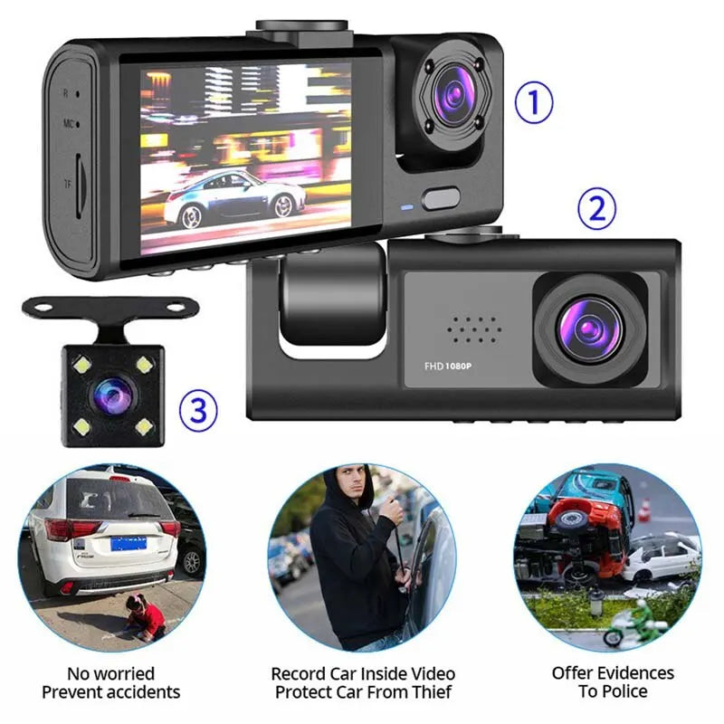 Dash Cam Baideluo camera 1080p  vision infrarouge
