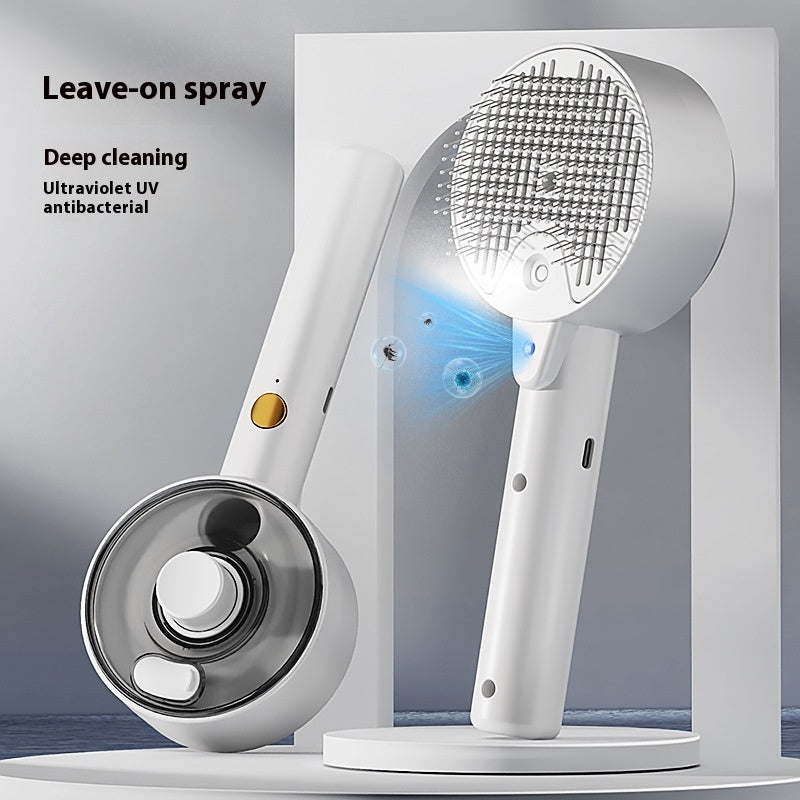 Brosse à vapeur pour chien et chat