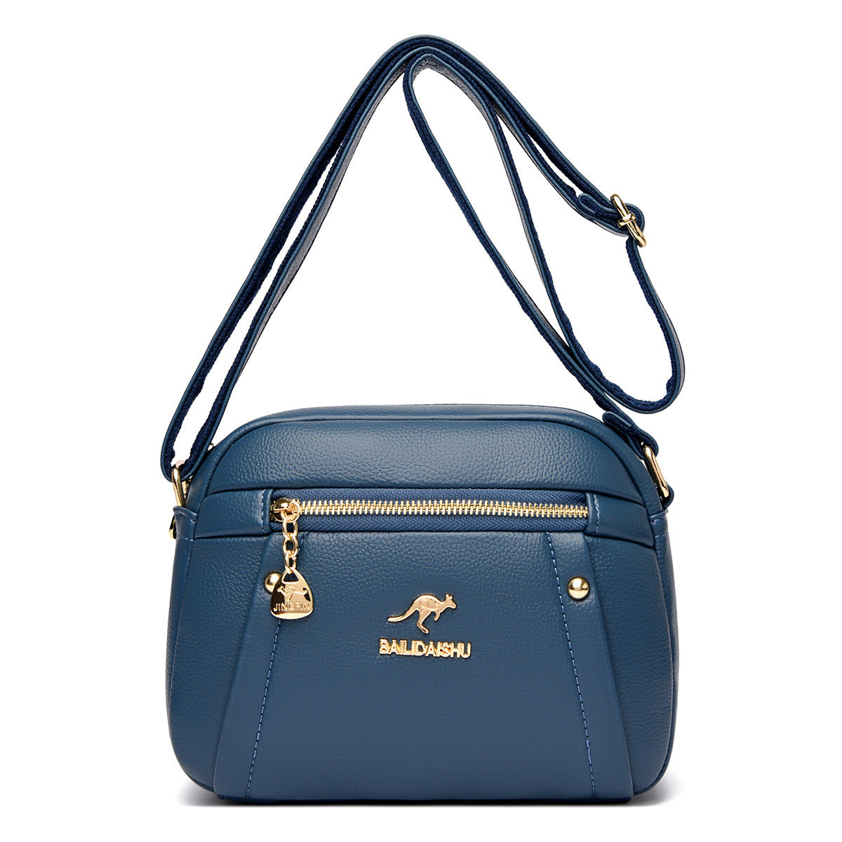 Sac à bandoulière rond et compact pour femmes
