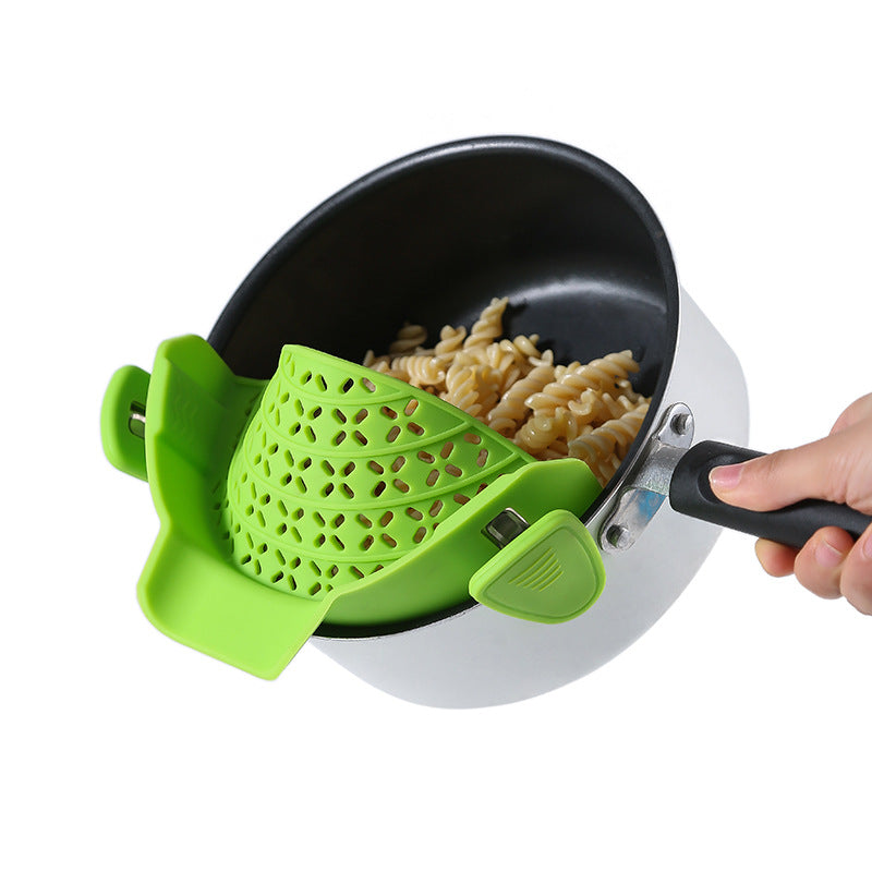 Cuisine Passoire en silicone de vidange latérale