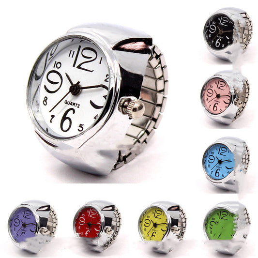 Montre bague personnalisée pour hommes et femmes