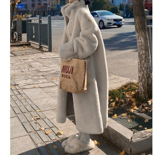 Manteau mi-long d'hiver pour femmes