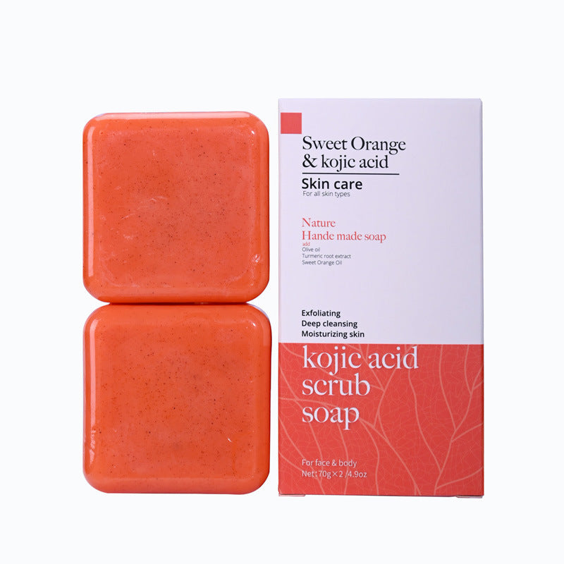 Savon artisanal au curcuma