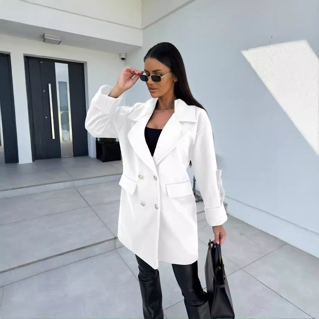 Manteau en laine pour femmes