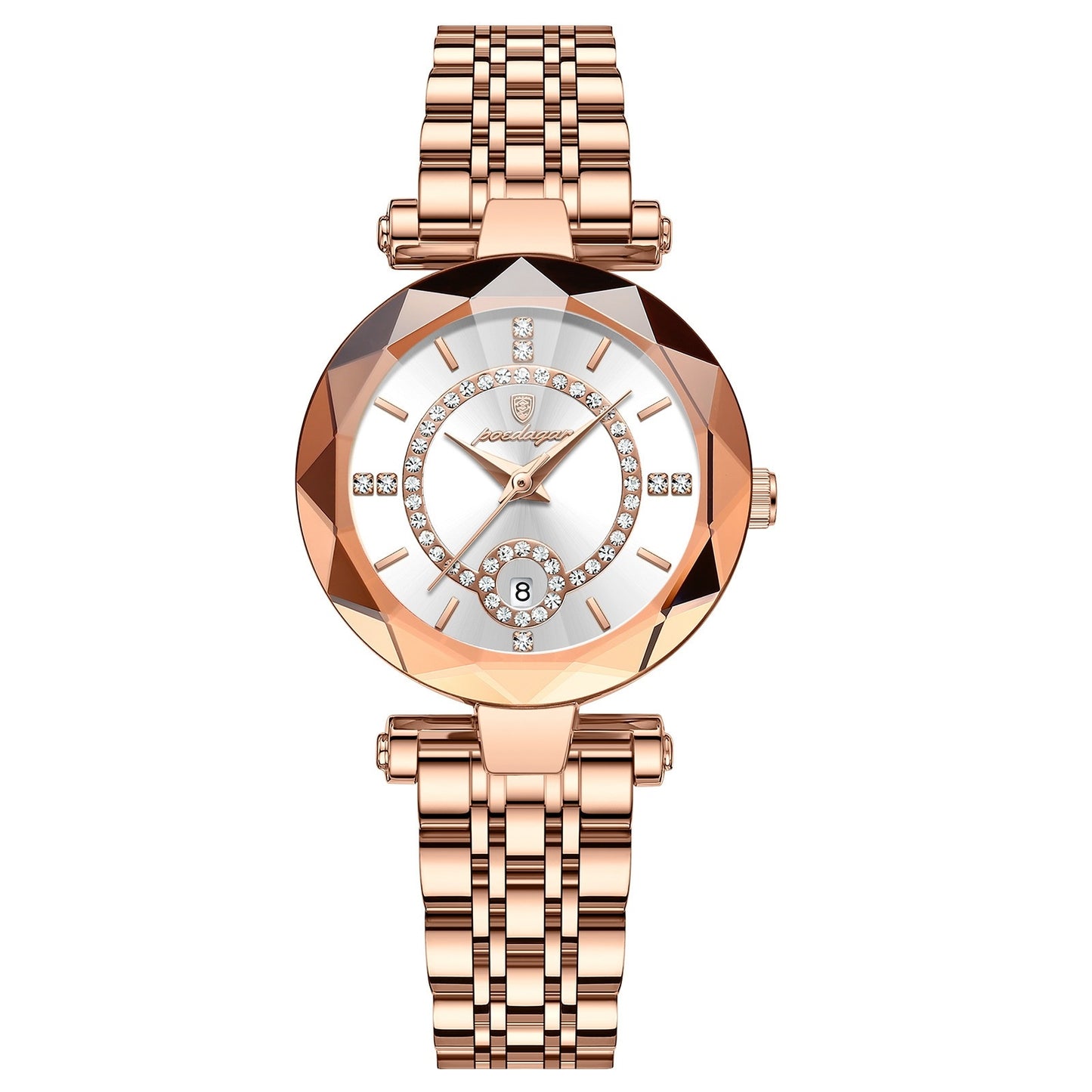Montre étanche en alliage pour femmes Montre à quartz à la mode ultra-mince