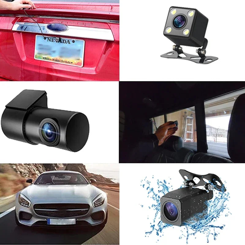 Dash Cam DVR APP Control Black  WIFI