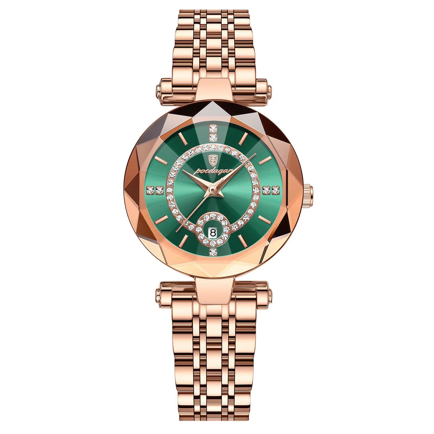 Montre étanche en alliage pour femmes Montre à quartz à la mode ultra-mince