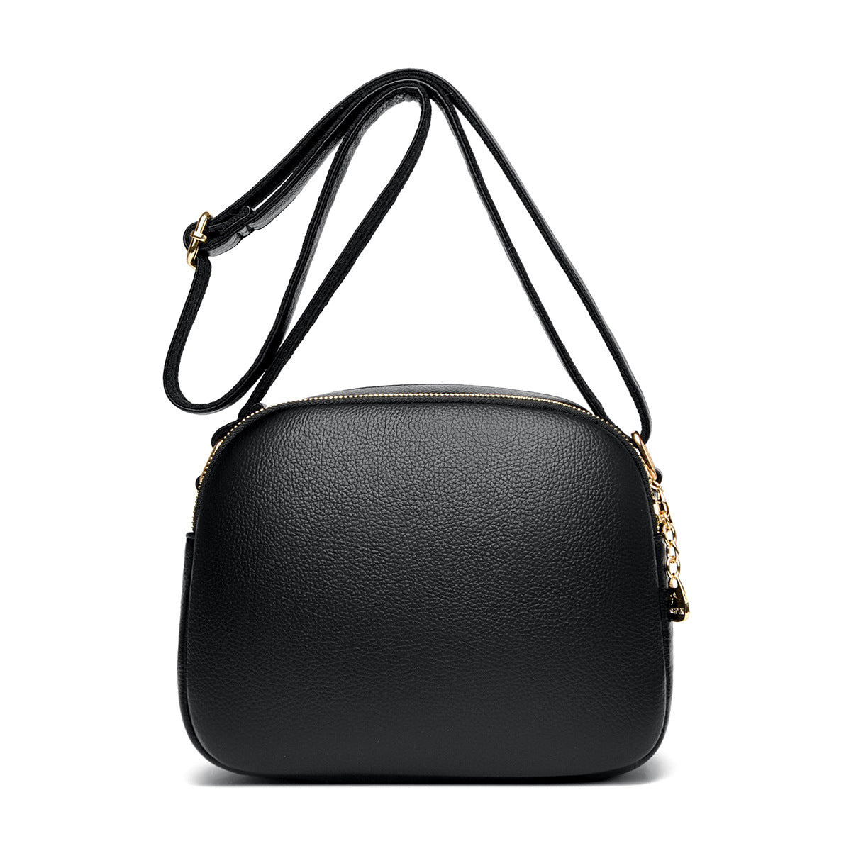 Sac à bandoulière rond et compact pour femmes