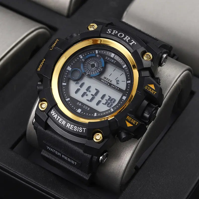 Montre numérique pour hommes