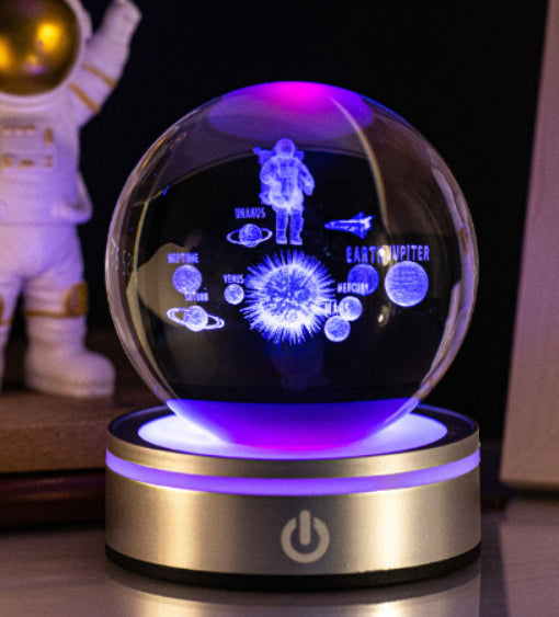Petite lampe de nuit, 3D