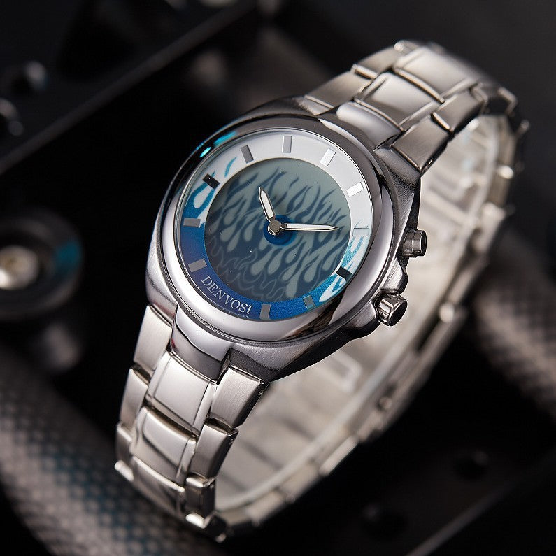 Montre numérique vintage au design rétro intemporel.