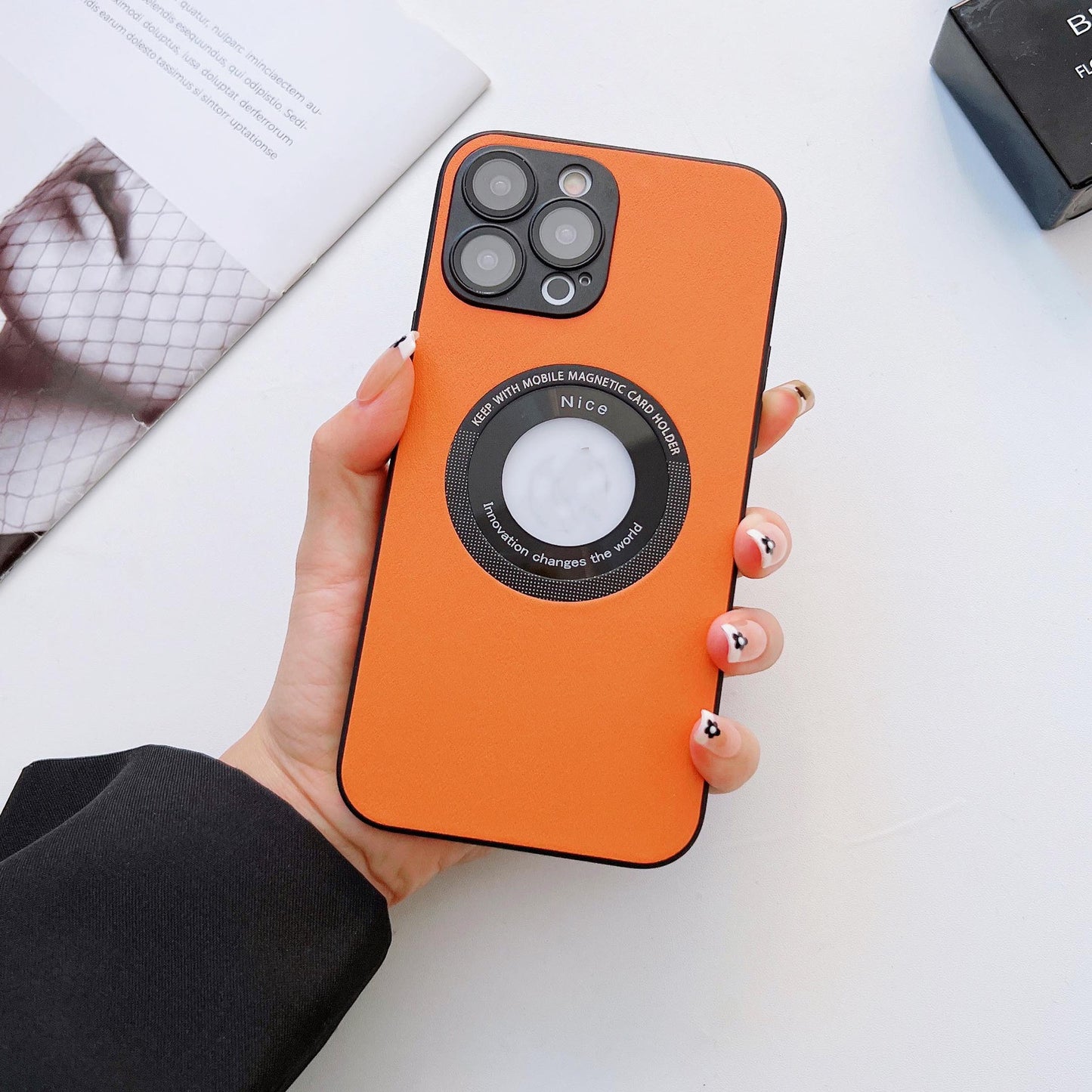 Coque de téléphone à lentille magnétique iPhone