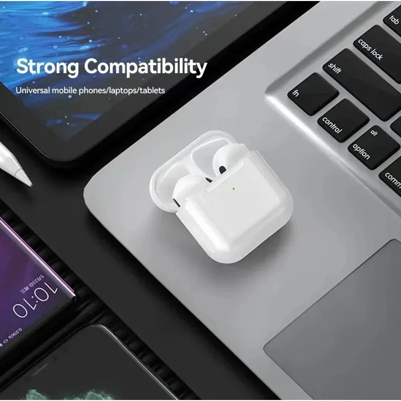 Pro 4 TWS Wireless Headphones Earphone Bluetooth-compatible 5.3 Waterproof Headset with Mic for Xiaomi iPhone Pro4 Earbuds Game