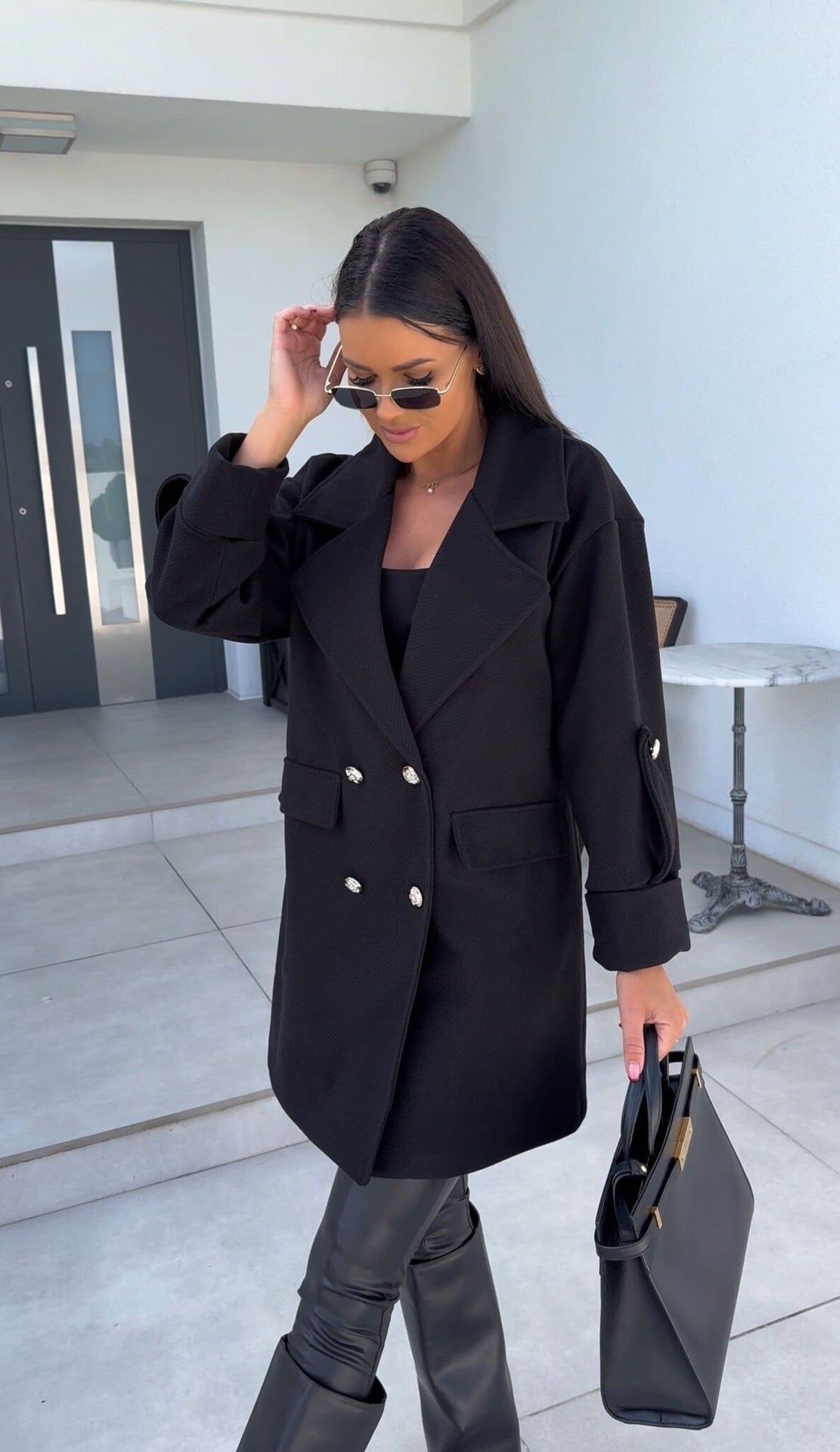 Manteau en laine pour femmes
