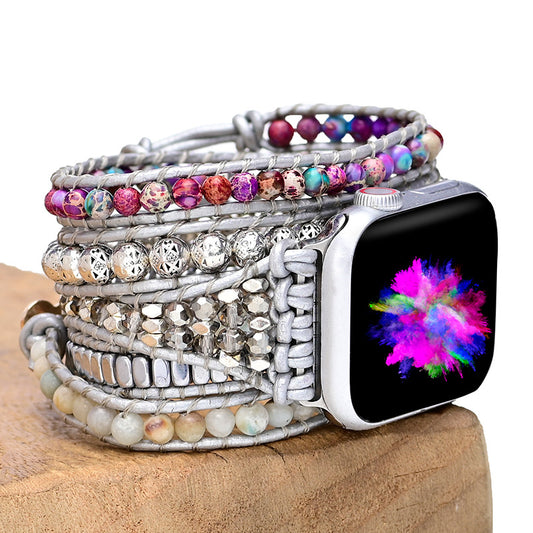 Bracelet de montre en pierre naturelle