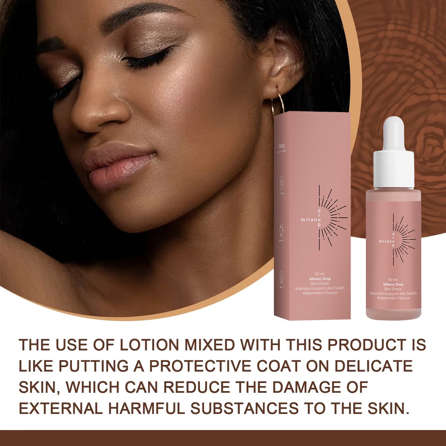 Sérum de bronzage pour le visage