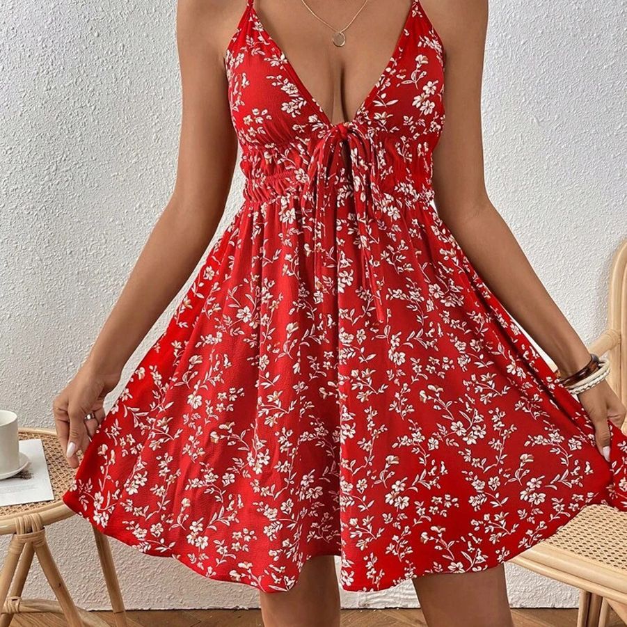 Robe à fleurs pour femmes