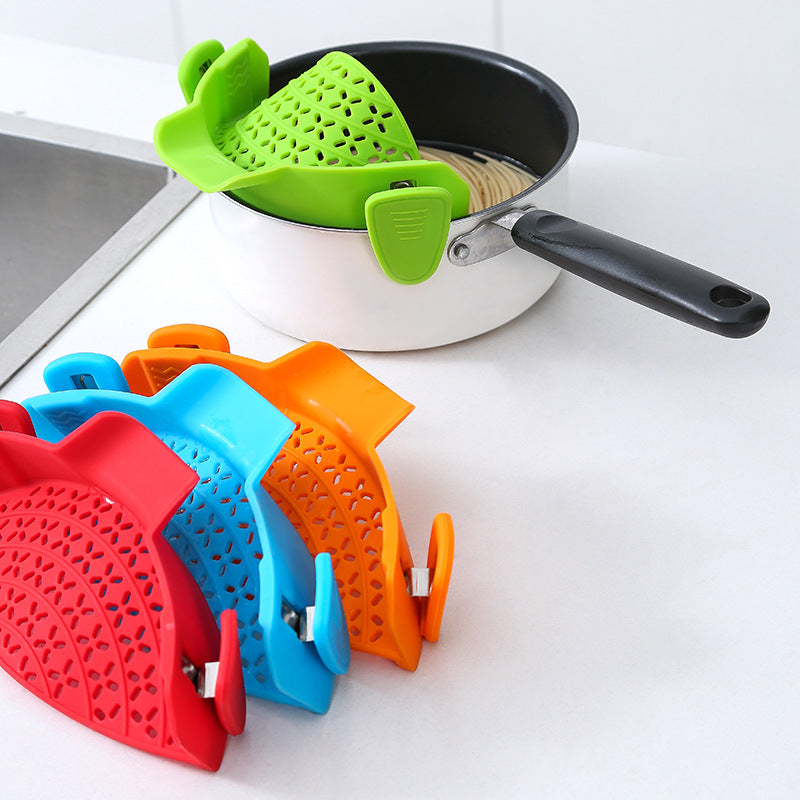 Cuisine Passoire en silicone de vidange latérale