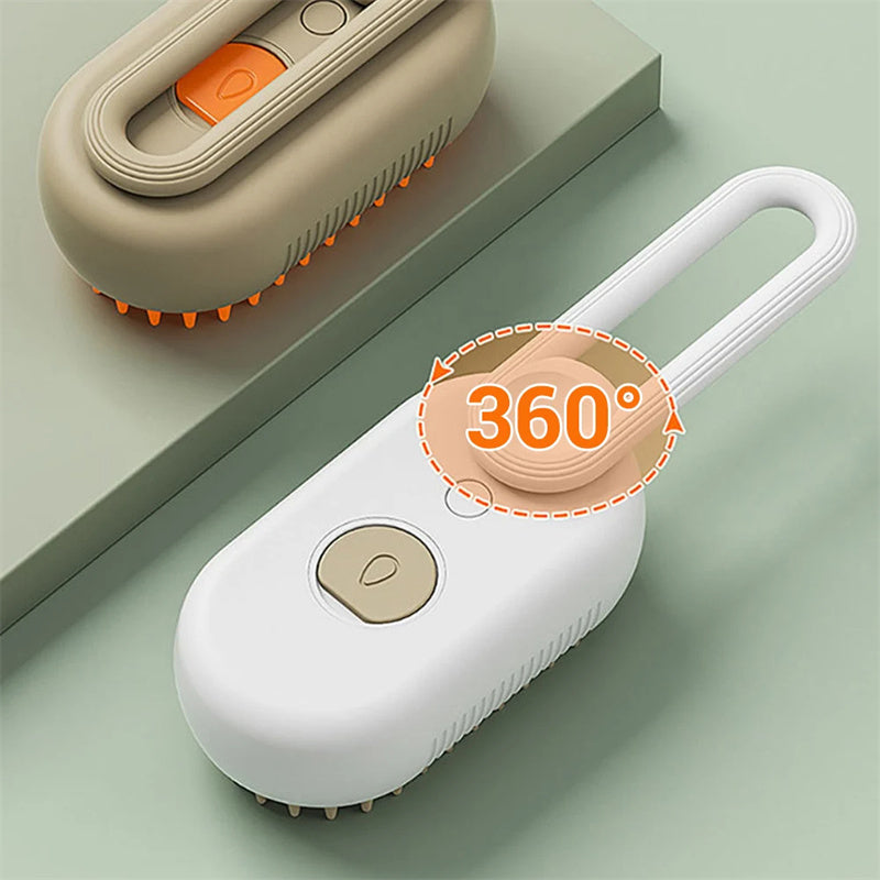 brosse  pour chien et chat  Équipé d'un vaporisateur électrique
