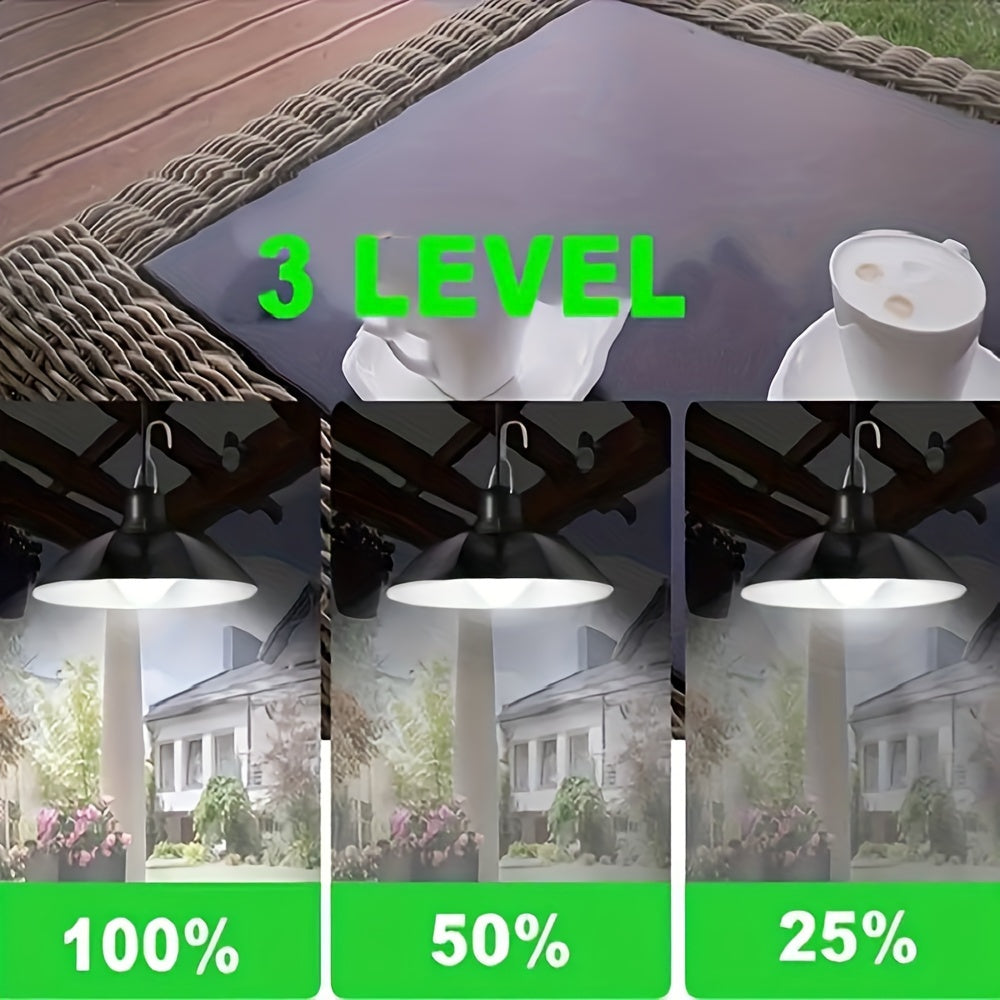 Luminaire Suspendu LED à Énergie Solaire avec Télécommande, éclairage
