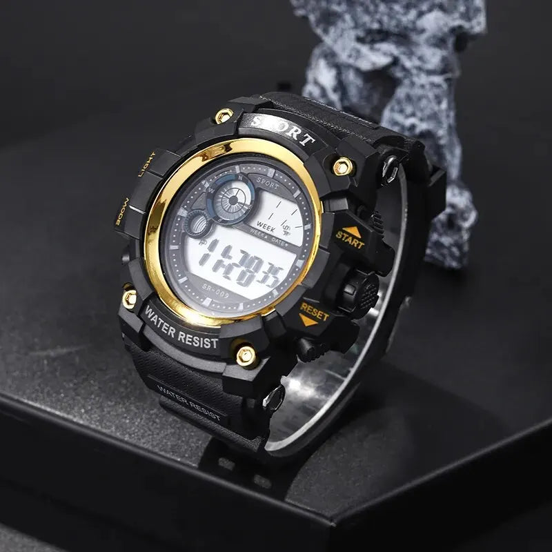 Montre numérique pour hommes
