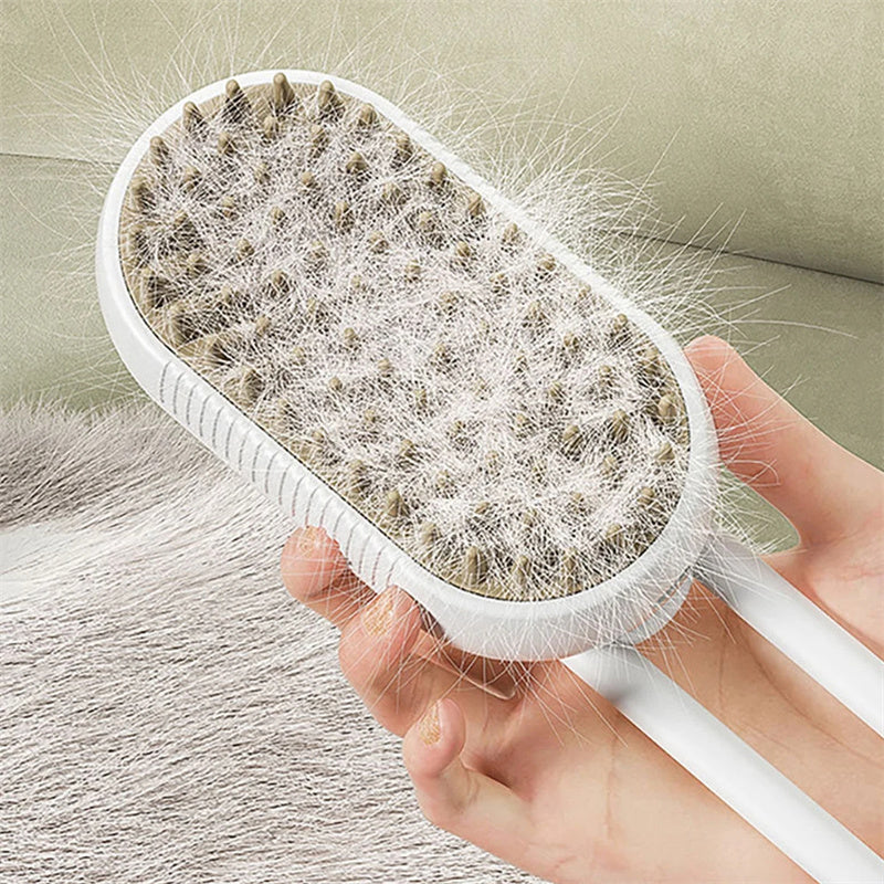 brosse  pour chien et chat  Équipé d'un vaporisateur électrique