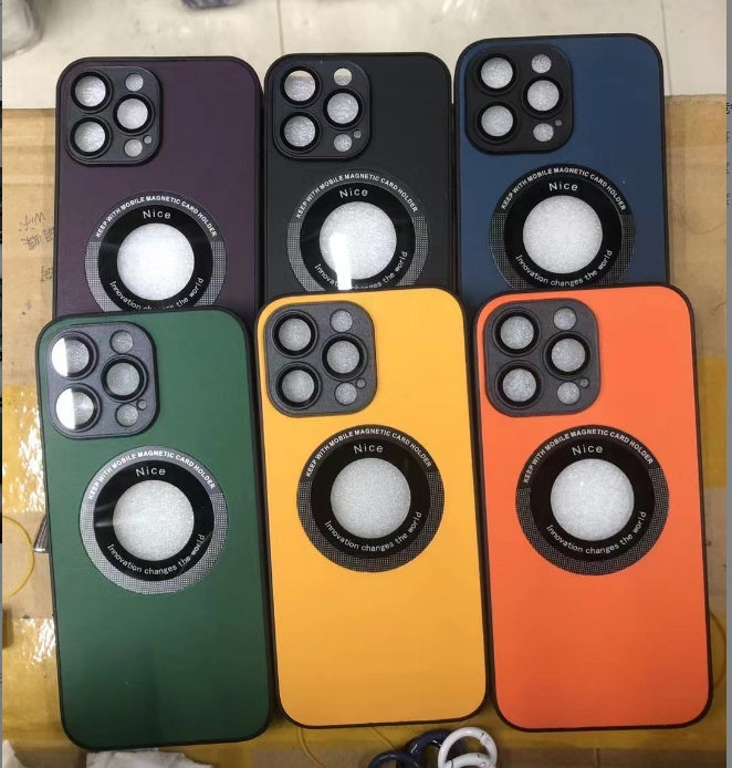 Coque de téléphone à lentille magnétique iPhone