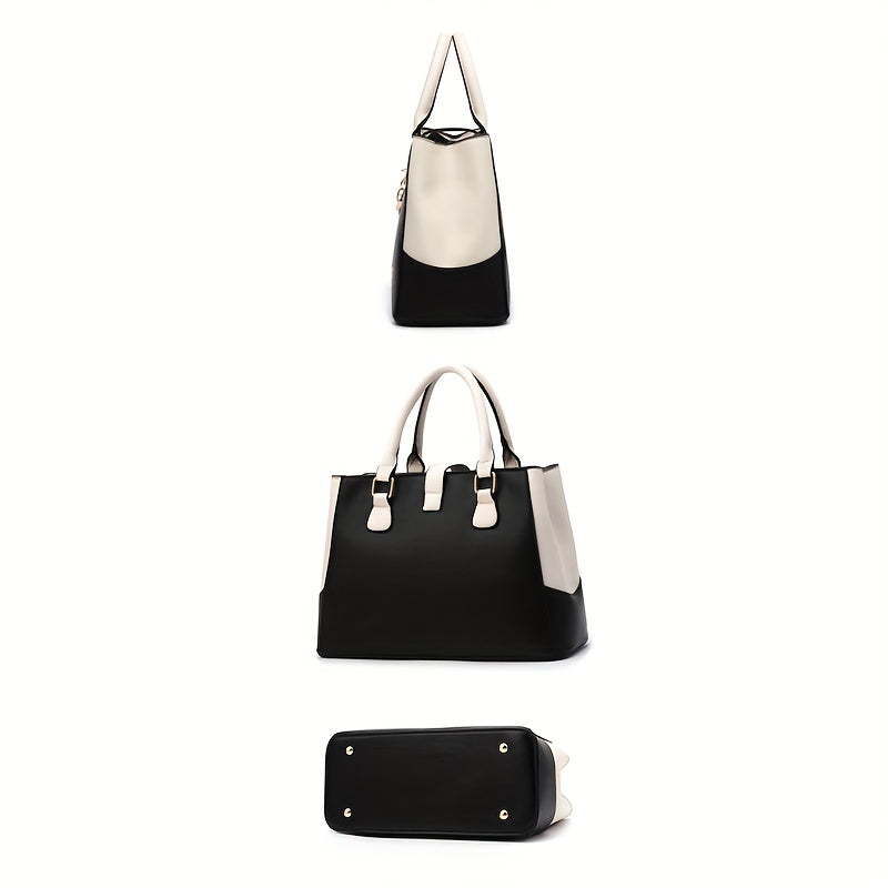 Sac pour femmes allie style et fonctionnalité avec ses doubles poignées et son design épuré.