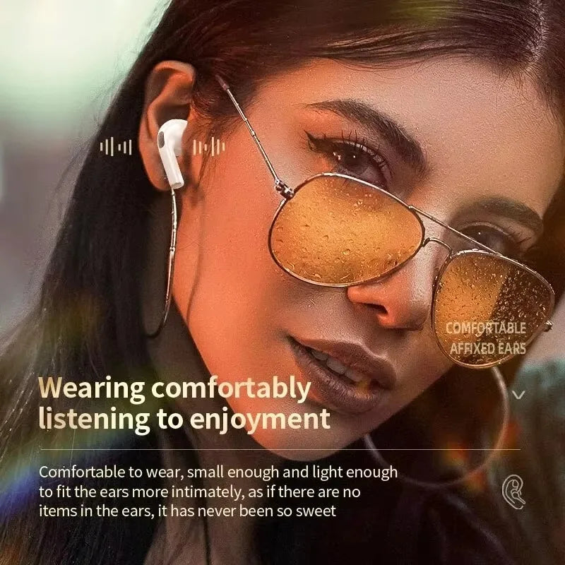 2024 TWS Wireless Bluetooth Earphones Headphones Mini Earpone Headset For PC Android Apple iPhone Earbuds Accessories
